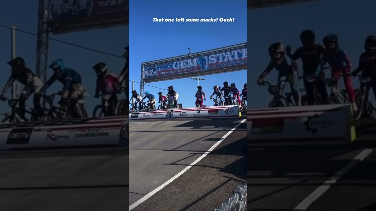 USA BMX Gem State National 2025 11-12 Girls Cruiser- When the gate starter fails you- #GateFlip #BMX