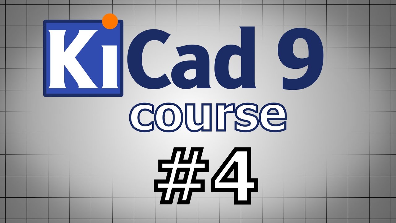 KiCAD 9 tutorial course [04] - PCB editor