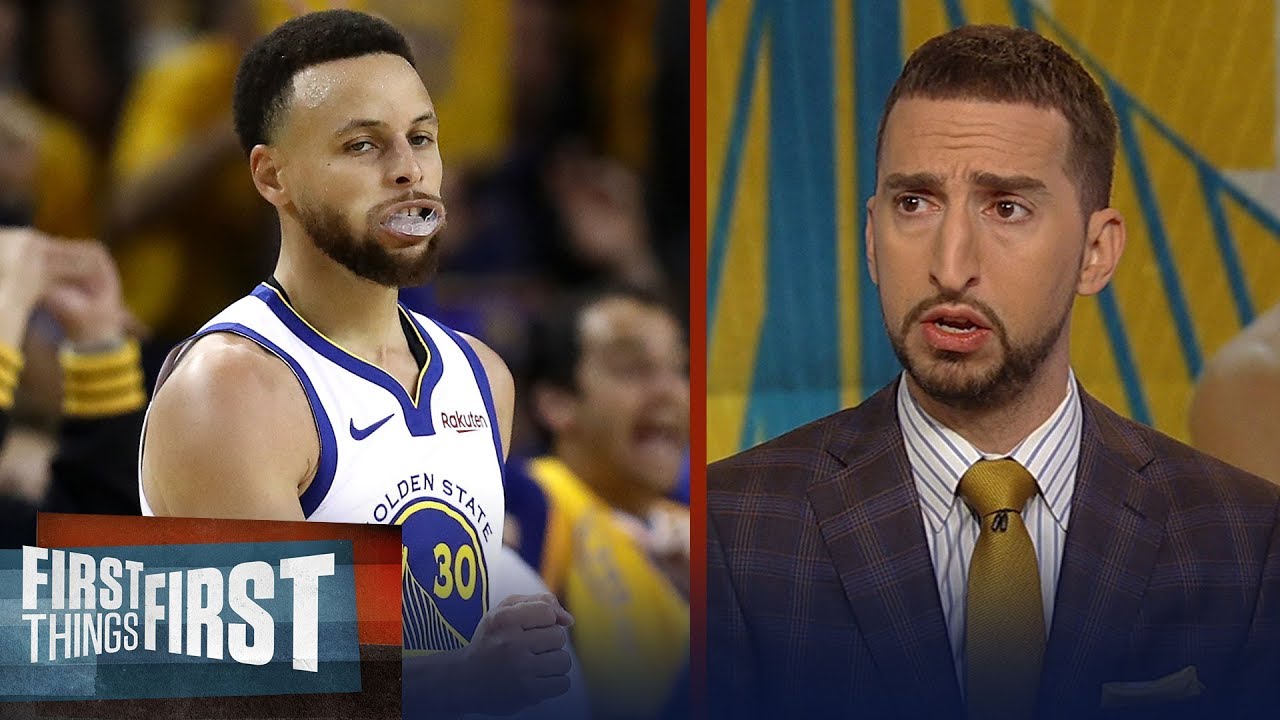 Blazers didn’t make Steph Curry, Warriors work for GM 1 win - Nick Wright | NBA | FIRST THINGS FIRST