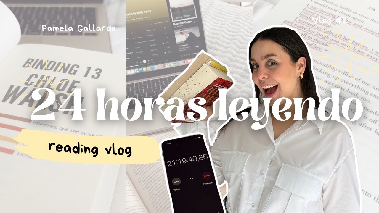 CUÁNTO puedo LEER en 24 HORAS | reading vlog ♡
