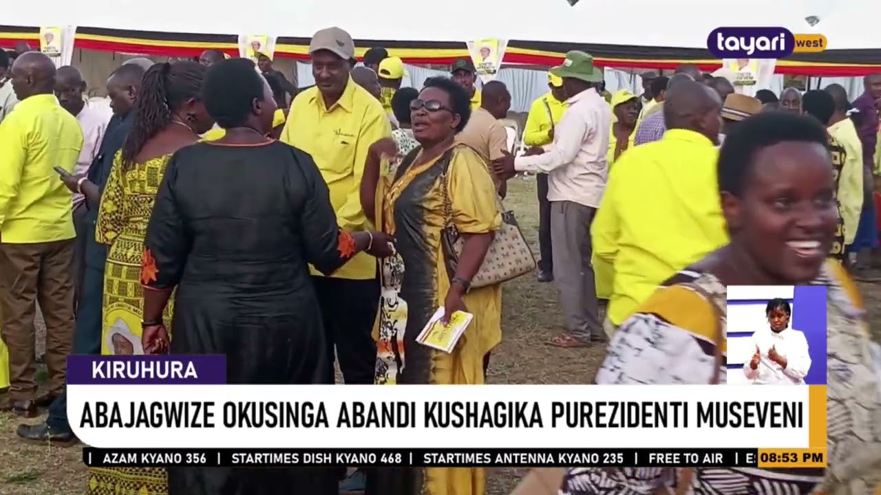 #AGENSHONGA: ABAJAGWIZE OKUSINGA ABANDI KUSHAGIKA PUREZIDENTI MUSEVENI – KIRUHURA