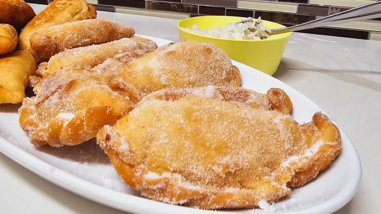 Empanadas o Pastelitos  de Arroz  con leche  en satén super fáciles  para venta