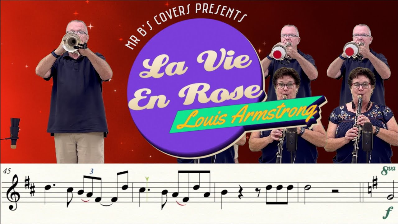 La Vie En Rose, as performed by Louis Armstrong (Trumpet Cover)