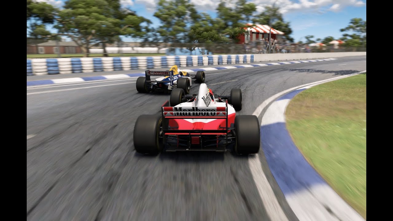 Automobilista 2, Adelaide 1993... O fim da Era de Ouro da F1.(Onboard)
