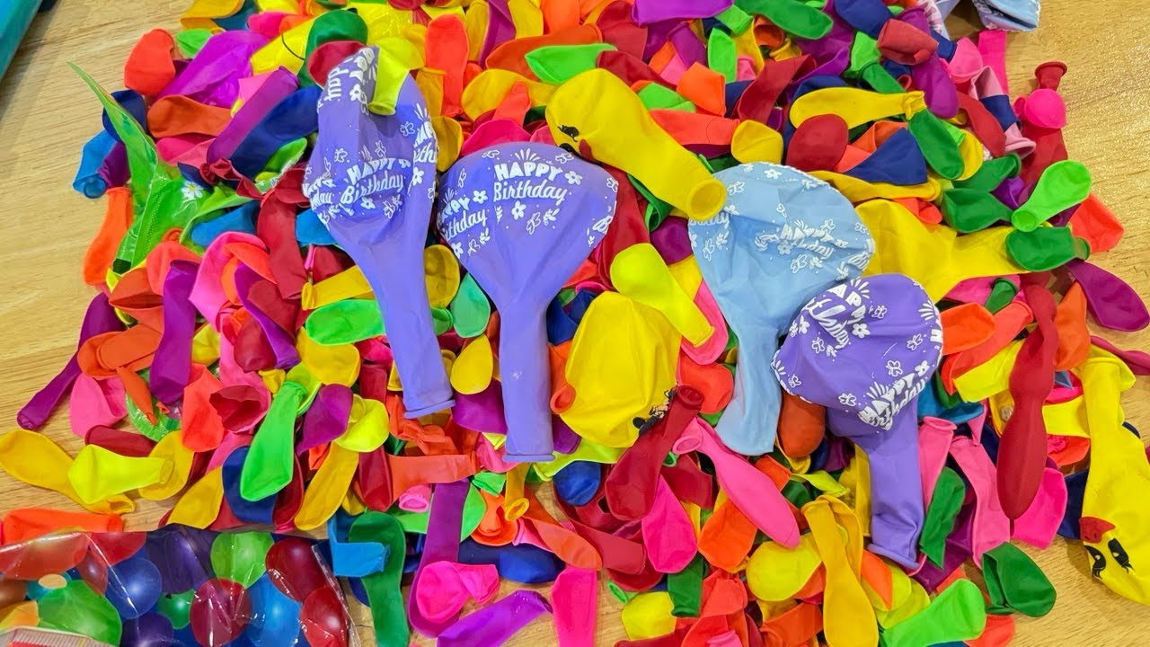ASMR Balloon popping Satisfying Video #balloon #balloons #balloonpopping #baloonpop