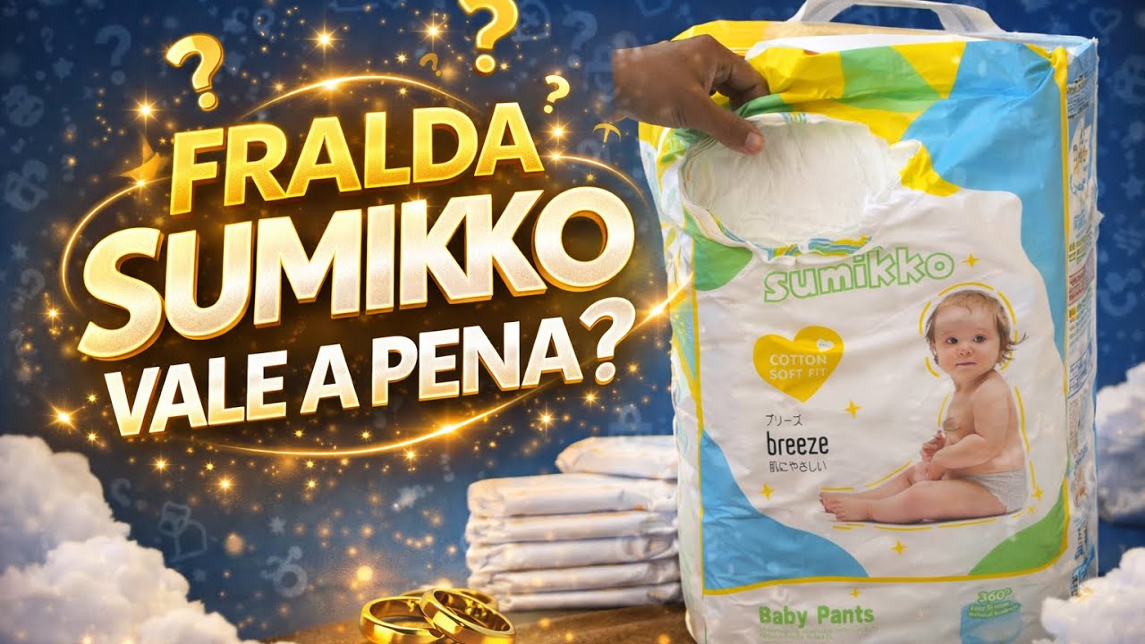 SUMIKKO. Fralda barata que parece Pampers? Testei e me surpreendi!