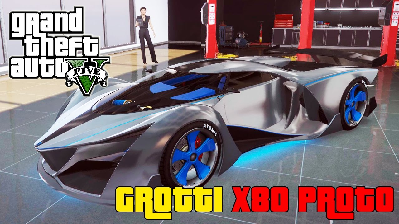 GTA V Online :TUNING | GROTTI X80 PROTO O MAIS RÁPIDO???