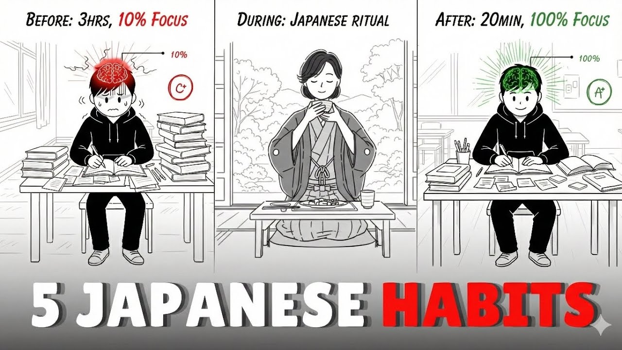 5 Tiny Japanese Habits That Will Quietly Change Your Entire Life! #usa 