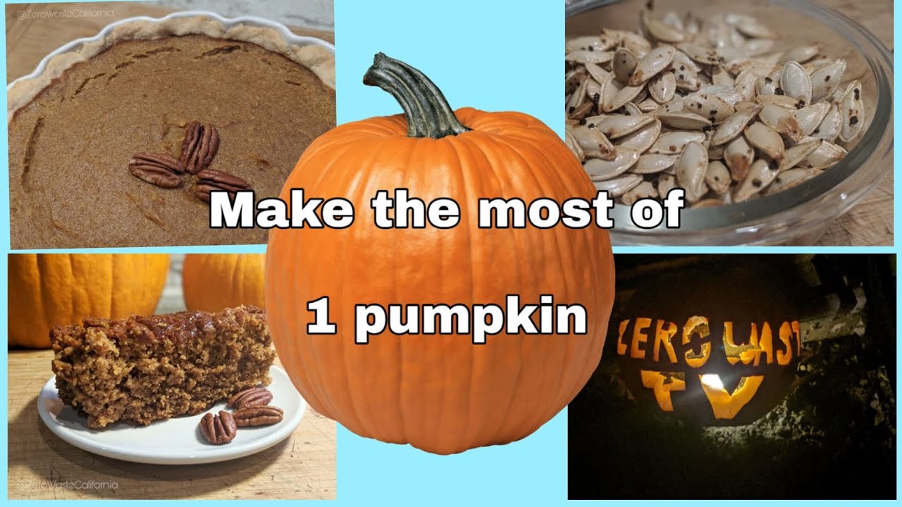 🎃 Making the most of one pumpkin! Including a recipe for PUMPKIN GUTS! It's good!