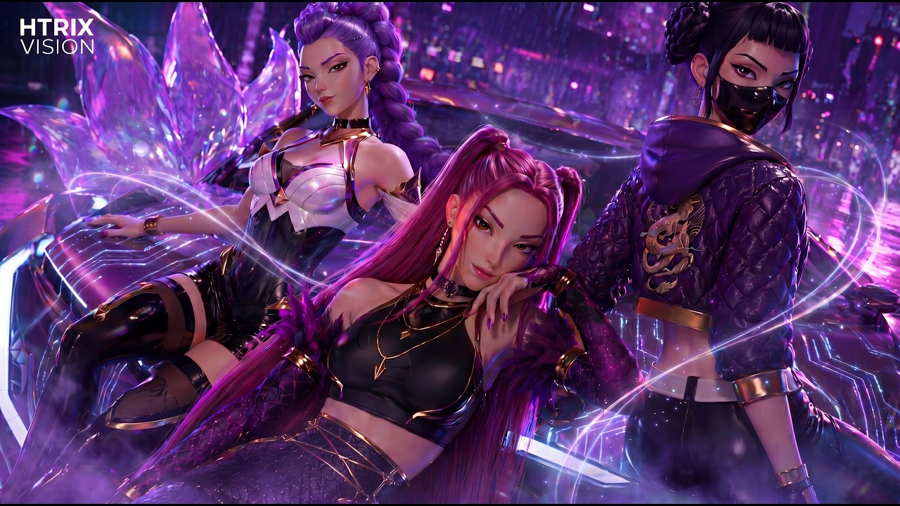 Takedown x POP/STARS | KPop Demon Hunters x K/DA | Official Fanmade Video