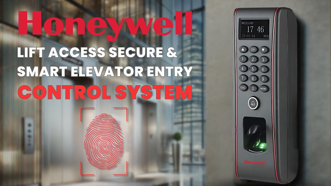 Honeywell Biometric Access Control System for Lift or Elevator- Fingerprint Card PIN Password Face.