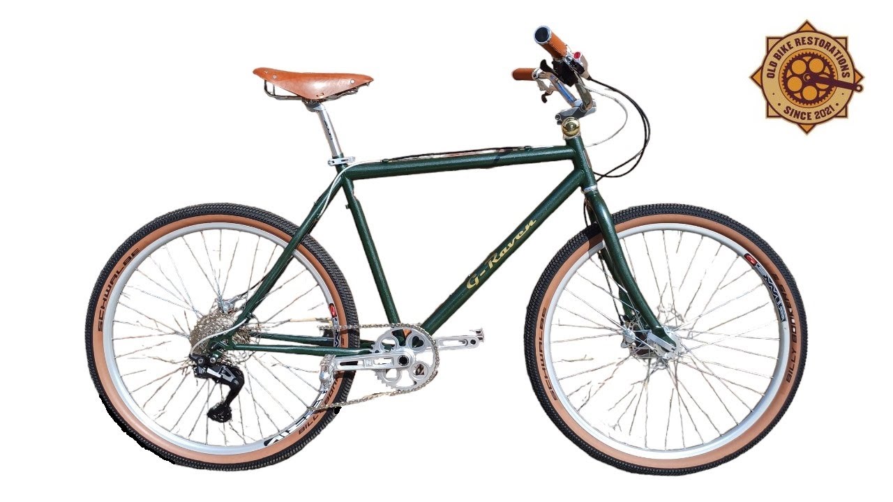 Klunker Bike na bazie ramy MTB z lat 90'