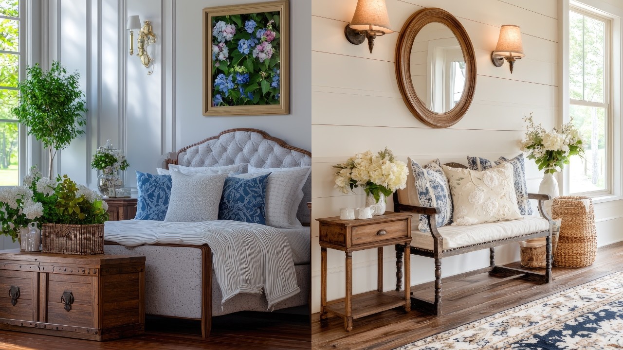 Rustic Antique Farmhouse: Vintage Culture for Cozy Home Interior Design & Decor Inspiration