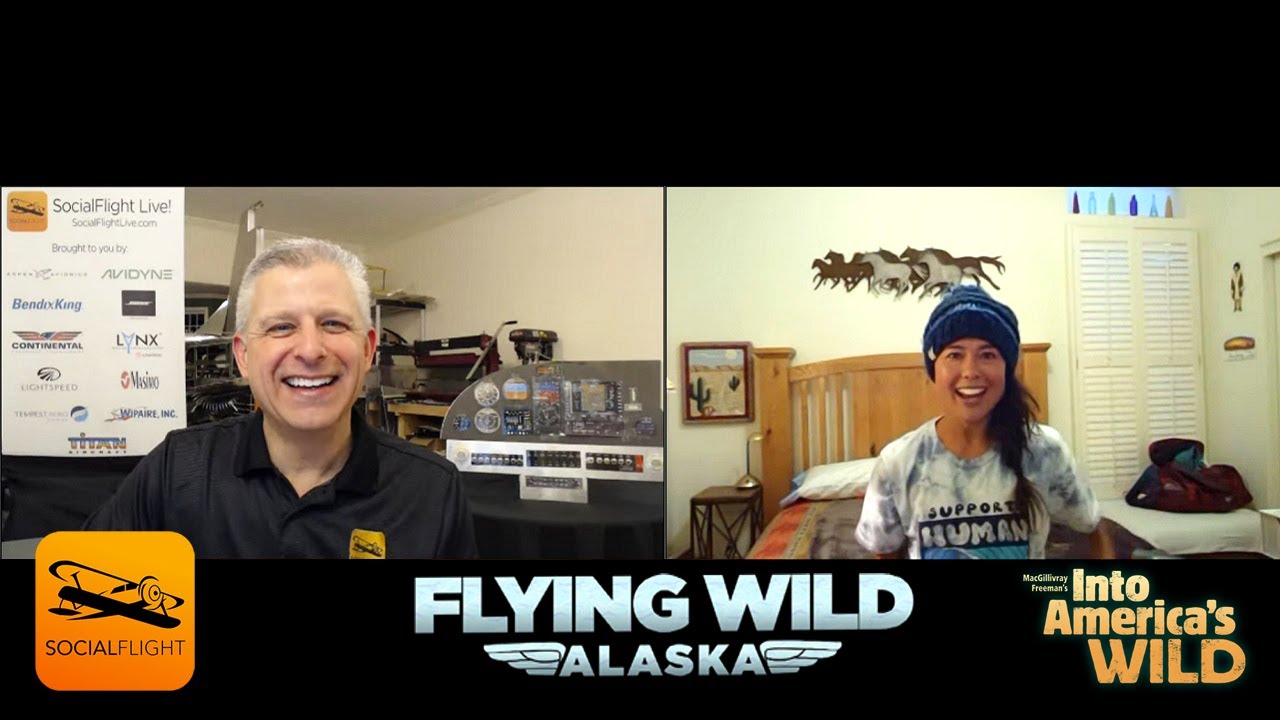 SocialFlight Live! - Flying Wild Alaska's Ariel Tweto