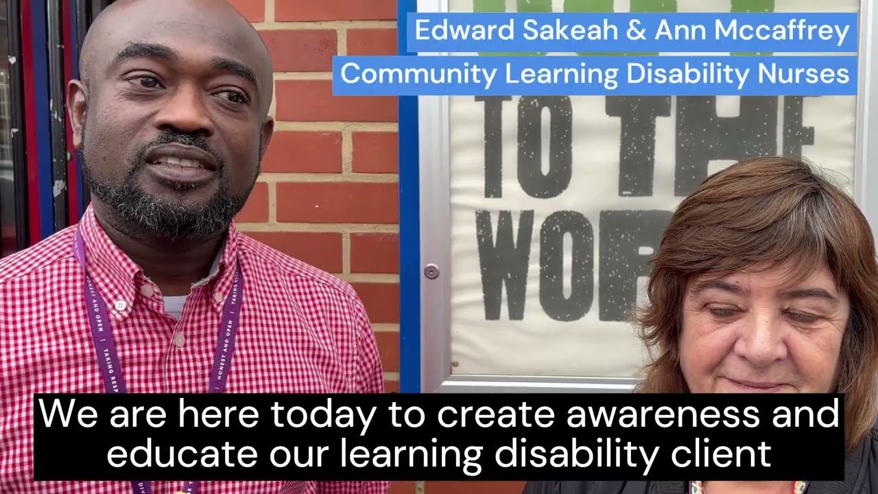 Croydon's Community Learning Disability Nurses share key messages about staying well this winter