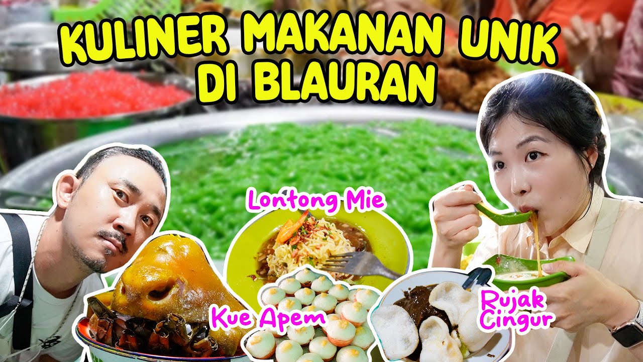 SERUNYA KULINERAN KHAS SURABAYA DI PASAR BLAURAN