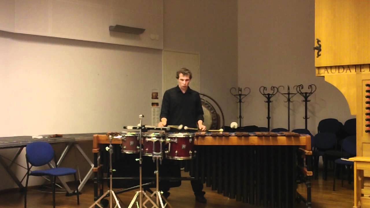 Michael J.Burritt Four Movements for Marimba 2. Perpetual