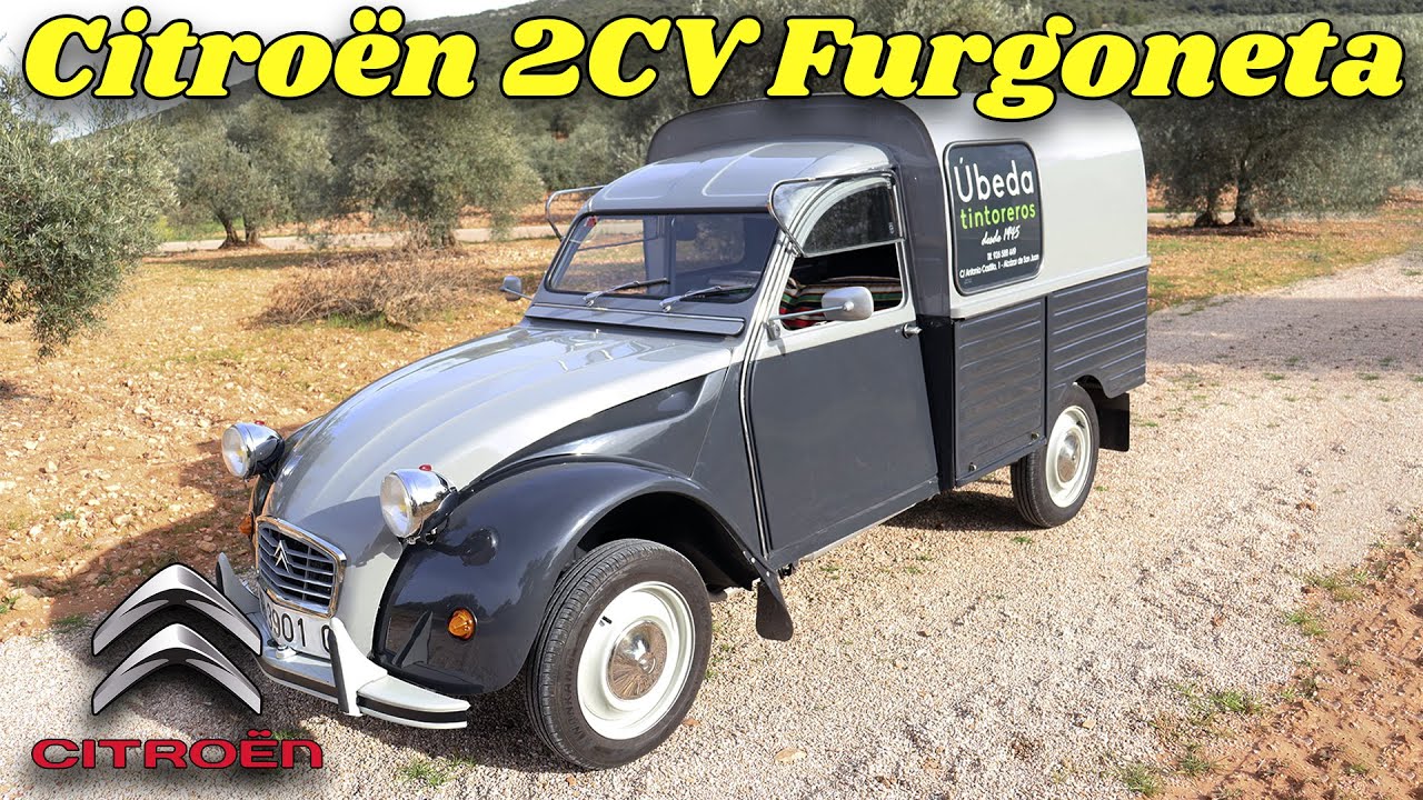 CITROËN 2CV FURGONETA 🙌, la revolución de los vehículos ligeros de carga💣