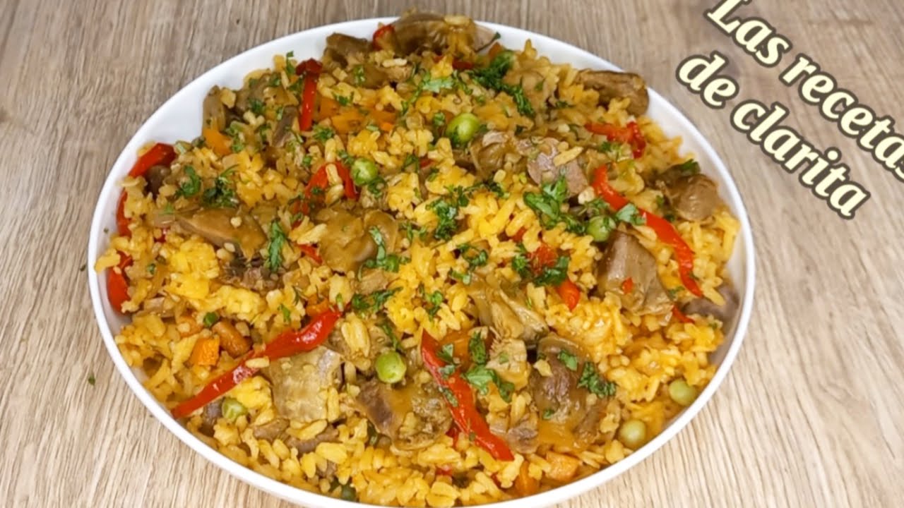 Como Preparar Arroz Con Mollejas Paso a Paso