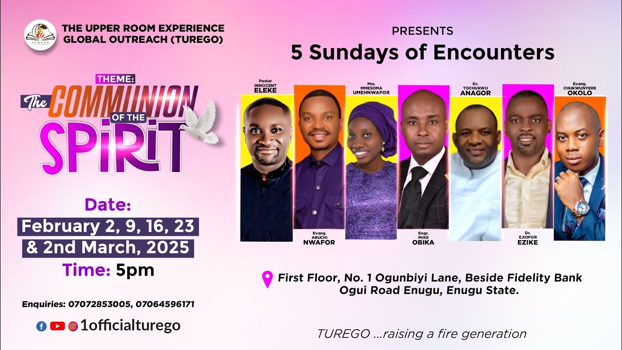 THE COMMUNION OF THE SPIRIT || ENGR MIKE OBIKA || 02-03-25