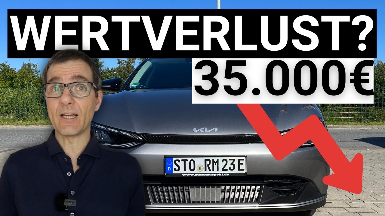 Das verschweigen sie dir beim Wertverlust von E-Autos