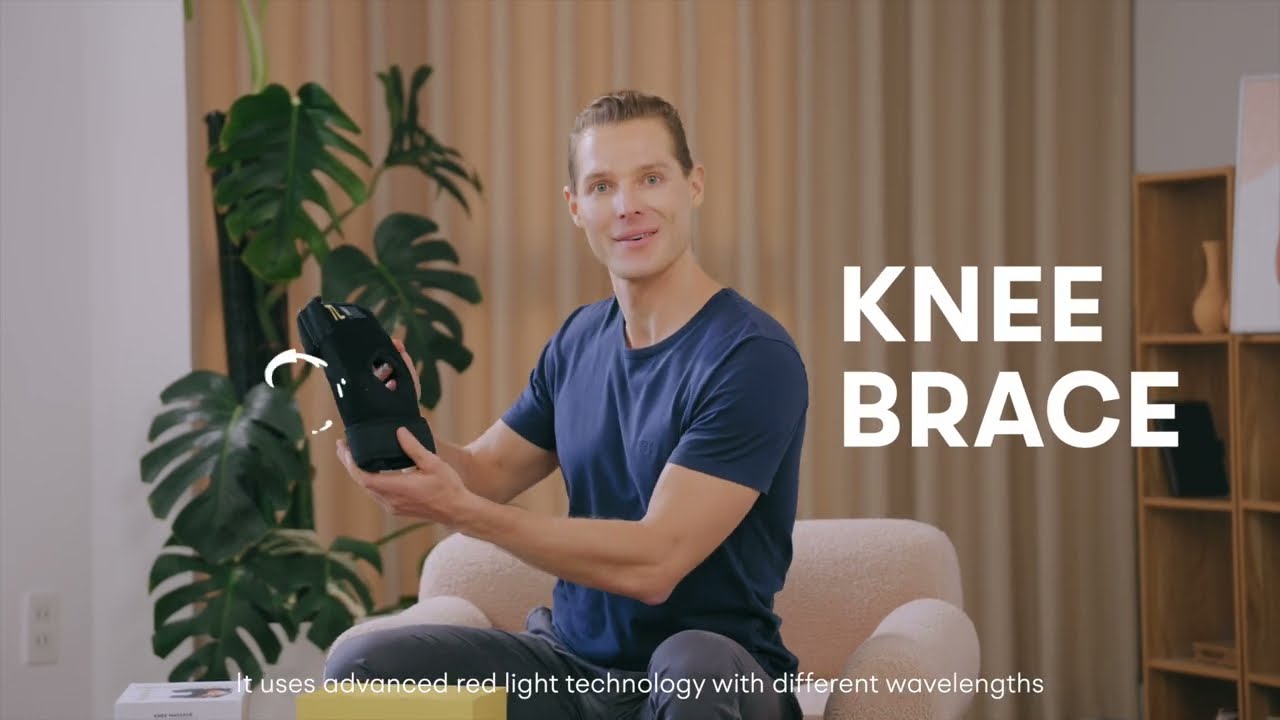 Infrared Knee Massager - Cordless Red Light Therapy for Pain Relief & Comfort Unboxing