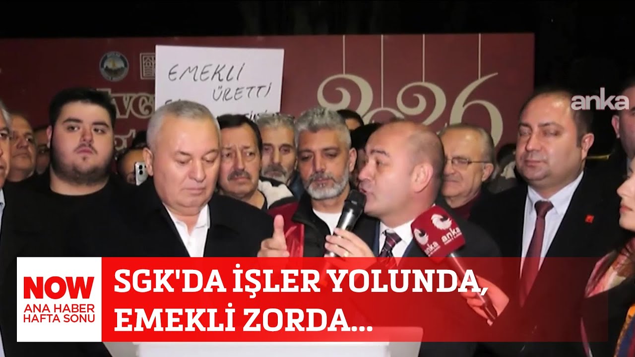 SGK'da işler yolunda, emekli zorda... 8 Şubat 2026 Ozan Gündoğdu ile NOW Ana Haber Hafta Sonu