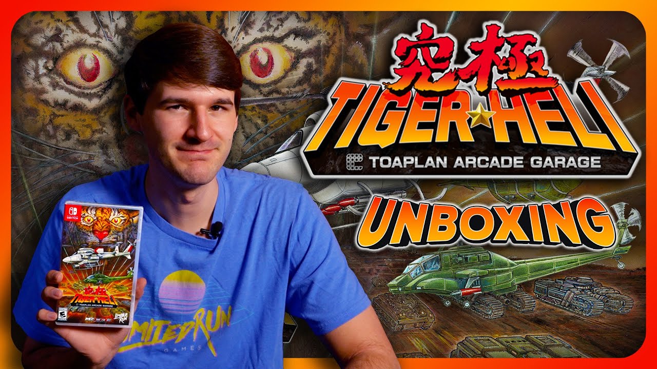 Unboxing Kyukyoku Tiger-Heli: Toaplan Arcade Garage!
