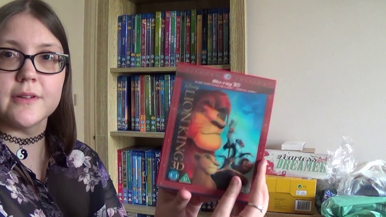 Current Disney Blu-Ray Collection.