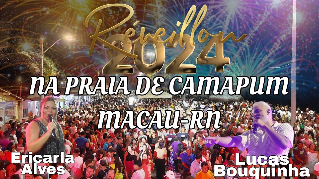Réveillon na praia de Camapum Macau-RN 2024