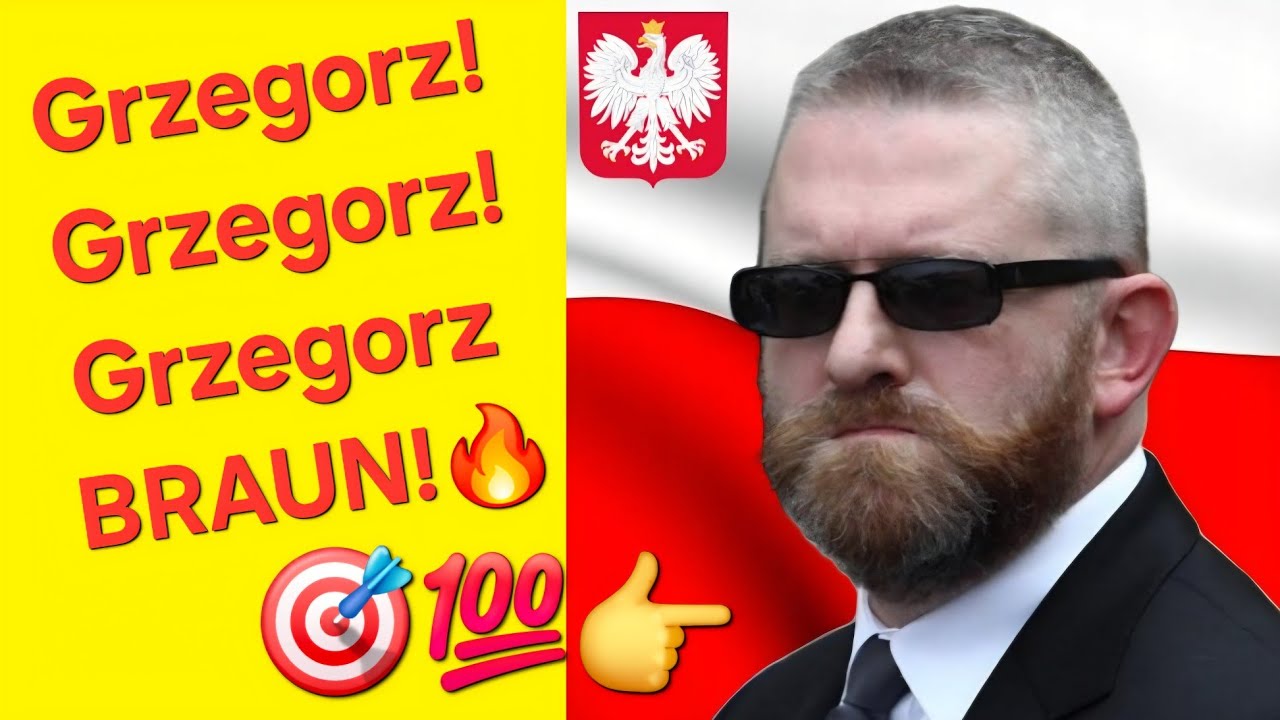 Grzegorz! Grzegorz! Grzegorz Braun! MOCNY protest song od Muzykomen przed I turą wybor&oacute;w #Braun2025
