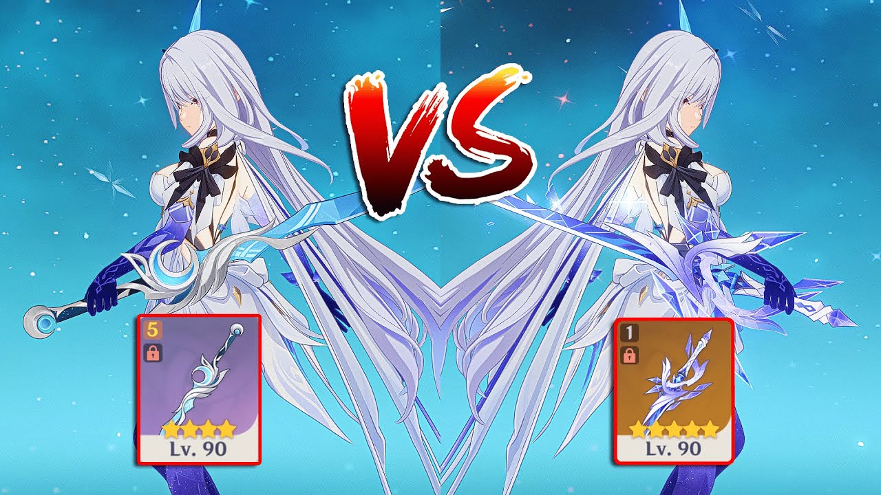 Skirk R5 Moonweaver’s Dawn VS R1 Azurelight