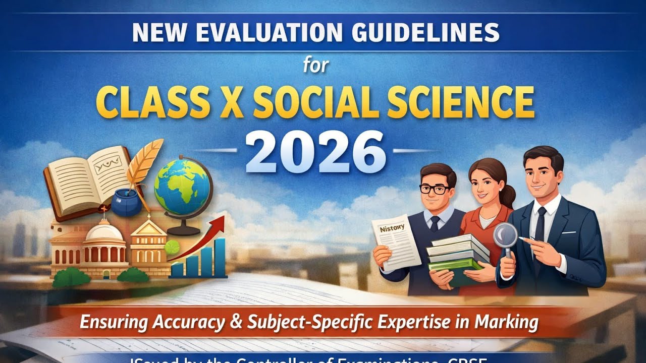 CBSE Class X Social Science Evaluation Policy 2026