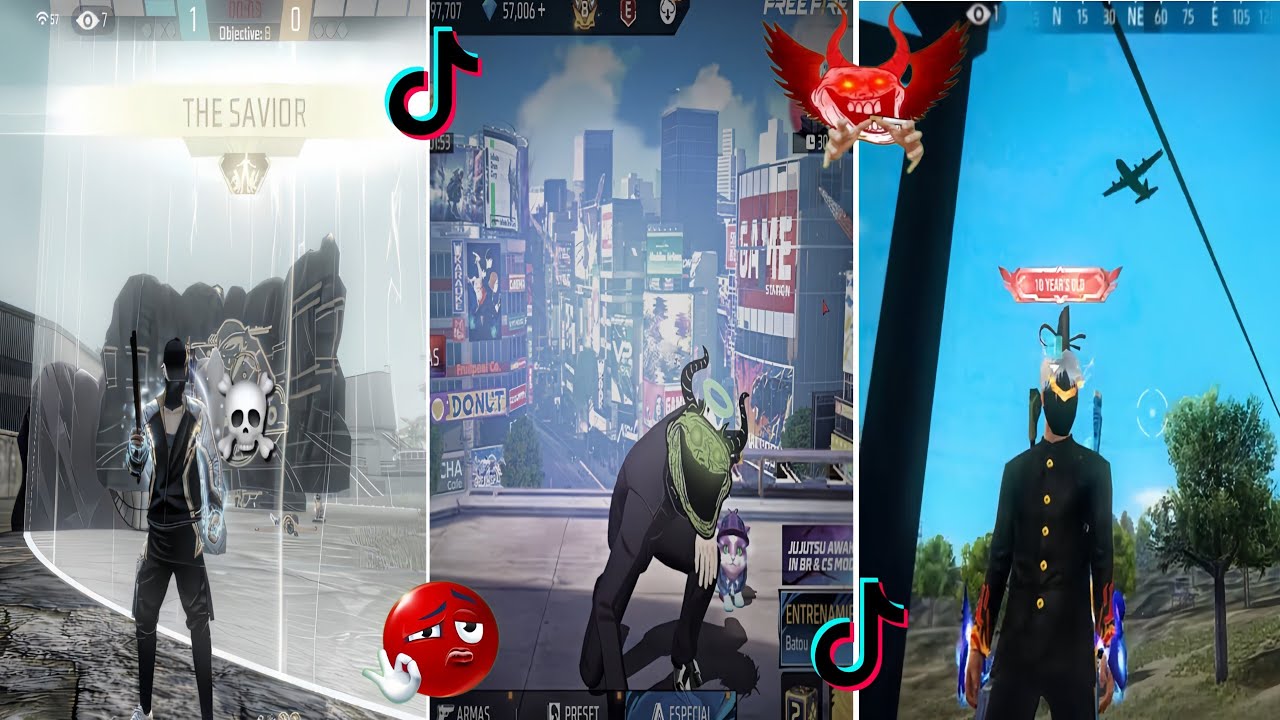 BEST VIDEO FREE FIRE EDITS 💀🥵 TIKTOK TROLL FACE ☠️👾 P.173