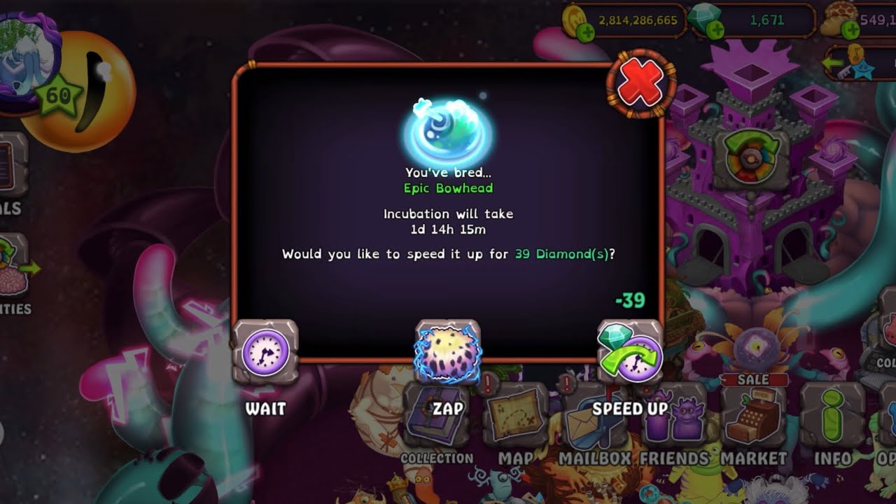 How To Breed Epic Bowhead on Psychic Island