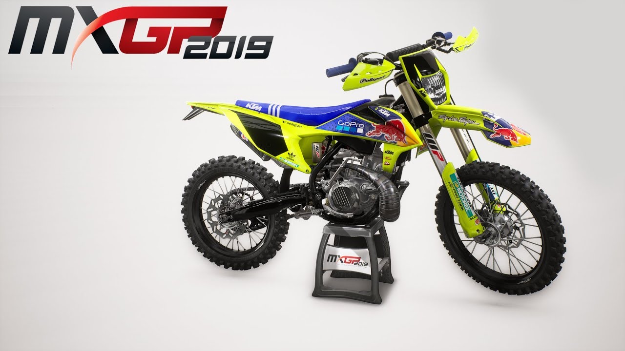MXGP 2019 - 2020 KTM EXC 250 Flúor Red Bull Graphics - PC Mods by RkrdM