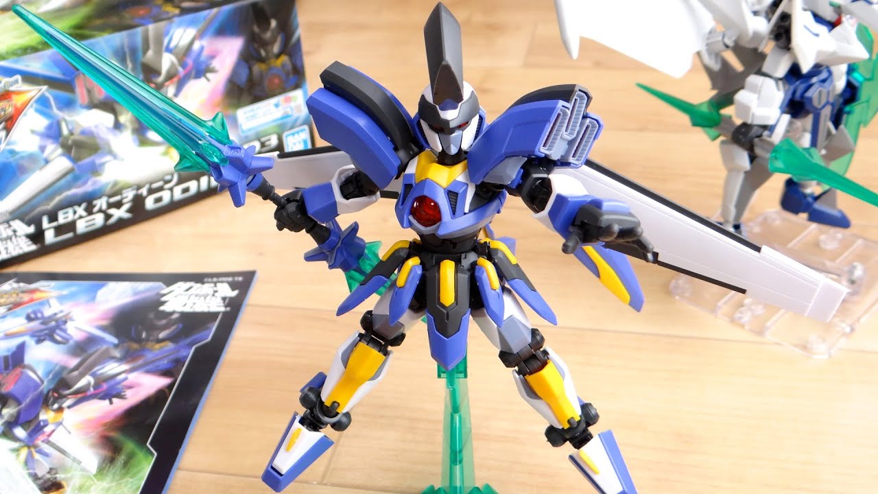 【7年ぶりにレビュー！】完全新規！ハイパーファンクション LBX オーディーン レビュー！飛行形態に2モード変形 ダンボール戦機