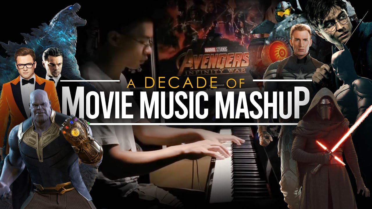 A Decade of Movie Music Epic Piano Mashup/Medley (Piano Cover)+SHEETS&MIDI