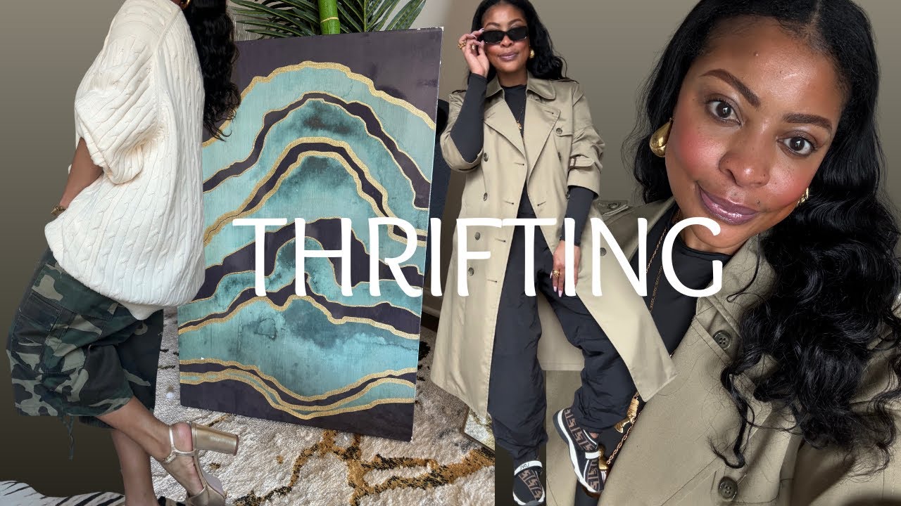 Thrift With Me + Mini Haul | Ice Storm Weekend Vlog