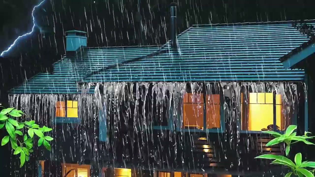 Thunderstorms accompany you to sleep for 3 minutes to relieve fatigue and anxiety for the day