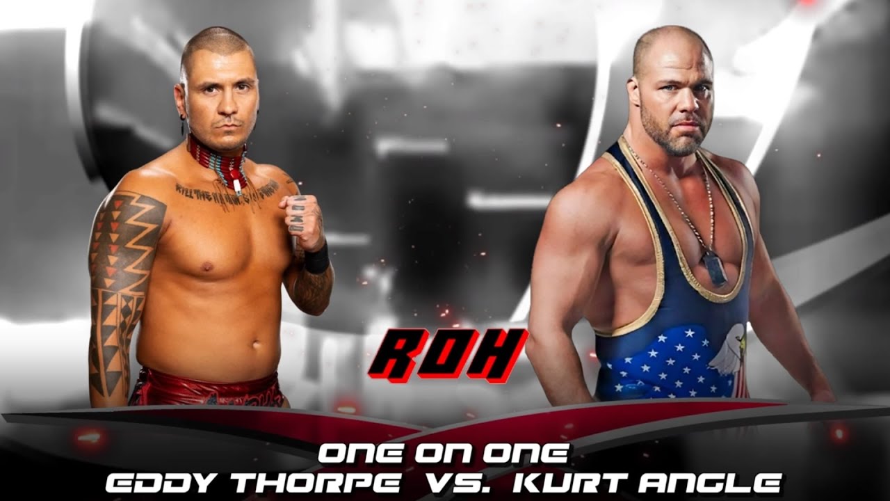 Eddy Thorpe vs Kurt Angle | ROH TV , 09/24/16 | WWE2K25