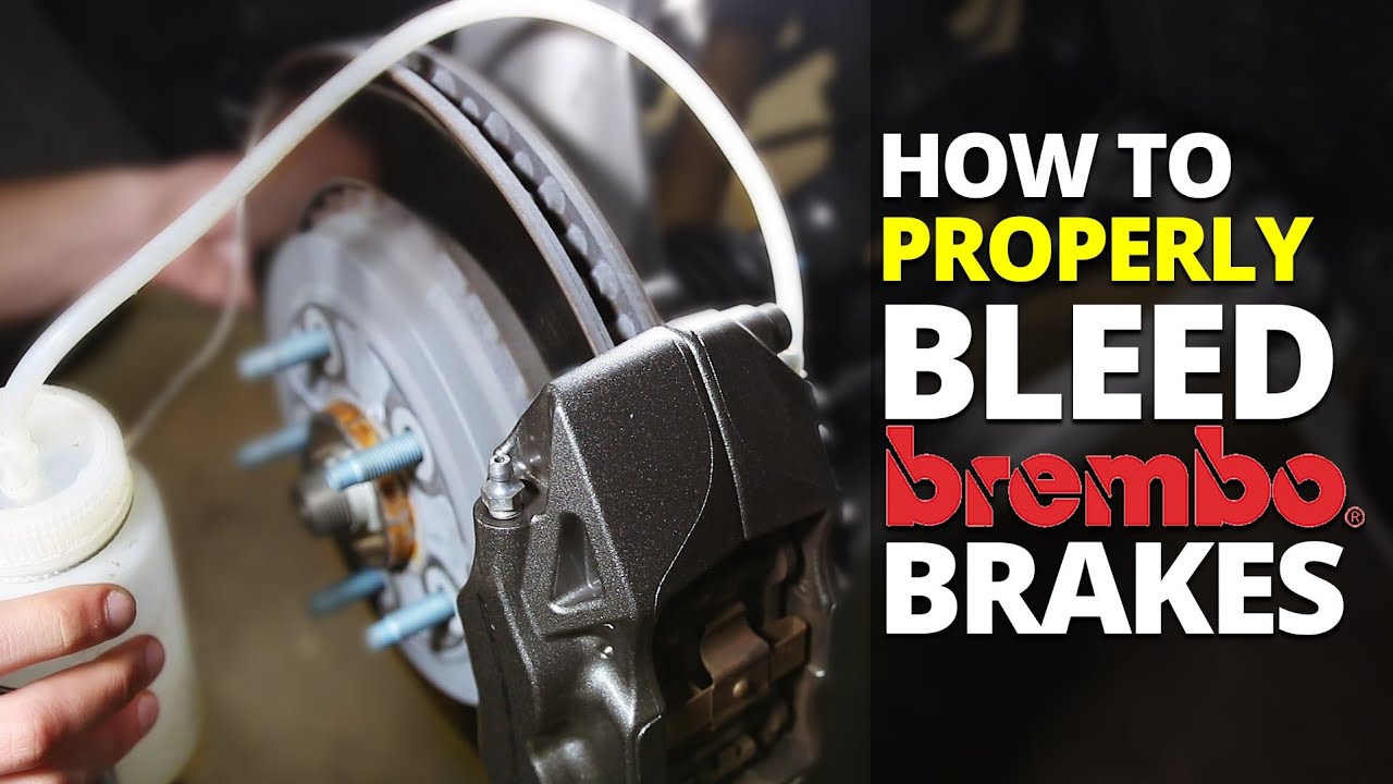 Как прокачать тормоза Brembo своими руками