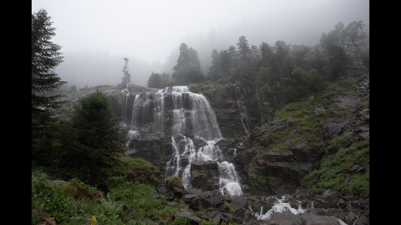 05 - Randonnée à la cascade d'Ars, sous la pluie - Sud de la France - Pyrénées