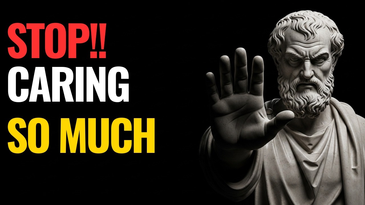 You’re Not Too Kind — You’re Emotionally Attached | Stoic Psychology