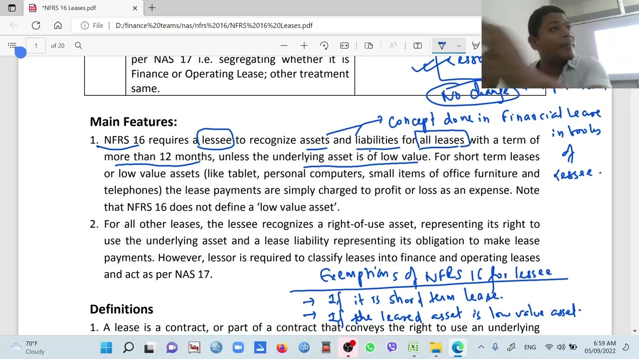 Lec 42 NFRS 16 Leases