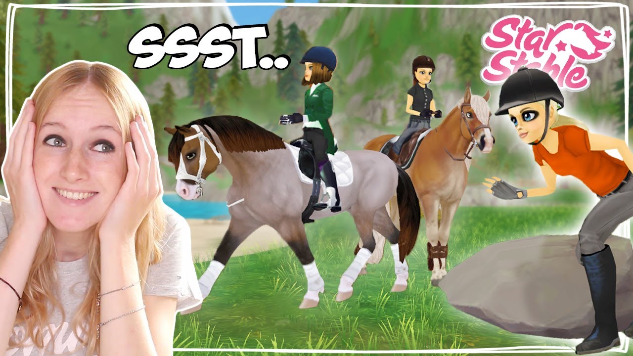STIEKEM MENSEN STALKEN EN ACHTERVOLGEN OP STAR STABLE! 🤫 DIT GAAT FOUT...  | Daphne draaft door