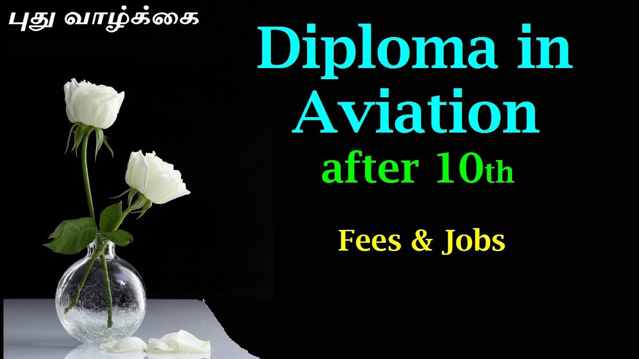 Diploma in aviation/ Diploma in aviation courses and details/ diploma in aviation in Tamil
