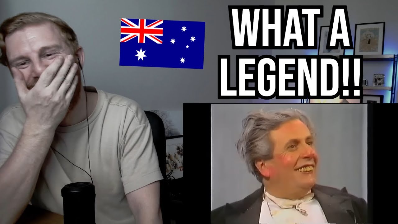 Reaction To Sir Les Patterson (Barry Humphries)