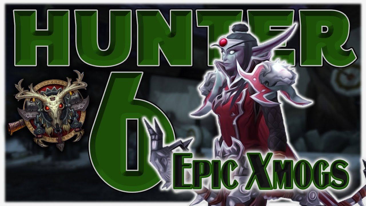 World of Warcraft Shadowlands - 6 Unique Hunter Transmog Sets