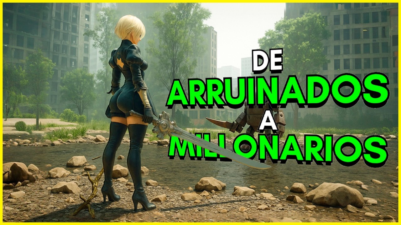 10 JUEGOS que NACIERON cuando TODO estaba PERDIDO
